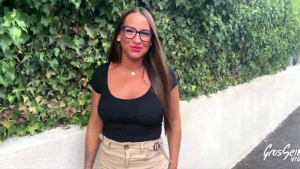 Big-titted Mila, 35, gets her slutty holes filled - anysex.com - France on v0d.com