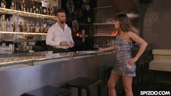MILF Alyssa Reece: New Bartender Gets Faced & Fucked - porntry.com on v0d.com