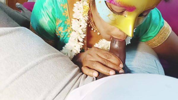 Indian Beautiful Bhabi With Stepbrother-in-law, 1, Telugu Firty Talks, Vadina Maridi Dengulata - desi-porntube.com - India on v0d.com