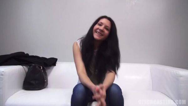 Olga, the Goddess of Brunette Casting - xxxfiles.com - Czech Republic on v0d.com