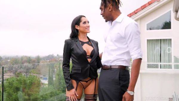 Chloe Amour's Interracial Encounter with Dredd's Big Cock - xxxfiles.com on v0d.com