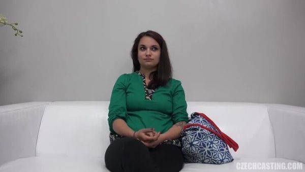 Attractive Jitka: Big Tits & Brunette Casting - veryfreeporn.com - Czech Republic on v0d.com