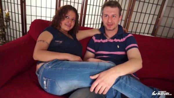 Italian Amateur Curvy PD Danilo & PD Rosy: Dirty Swinger Fuck with Cum Shot & Toys - veryfreeporn.com - Italy on v0d.com