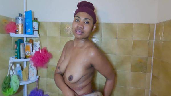 Beautiful Mixed-race In The Shower - upornia.com on v0d.com
