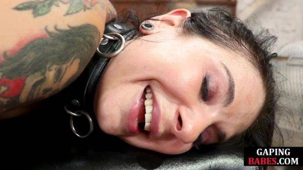 Tattooed anal dyke rimmed and fucked in gaping asshole - txxx.com on v0d.com