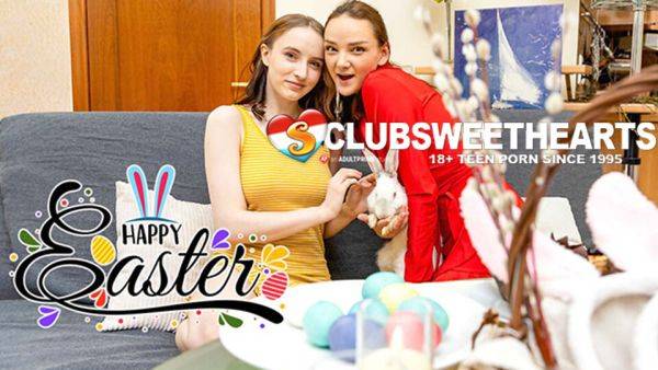 Happy Easter Lesbians Humping for ClubSweethearts - txxx.com on v0d.com