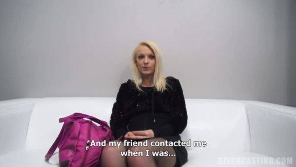 Blonde Lucie's Alluring Audition - xxxfiles.com - Czech Republic on v0d.com