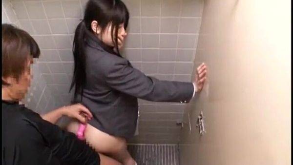 Licking the tits and putting the vibrator in the anus and creampie - senzuri.tube on v0d.com