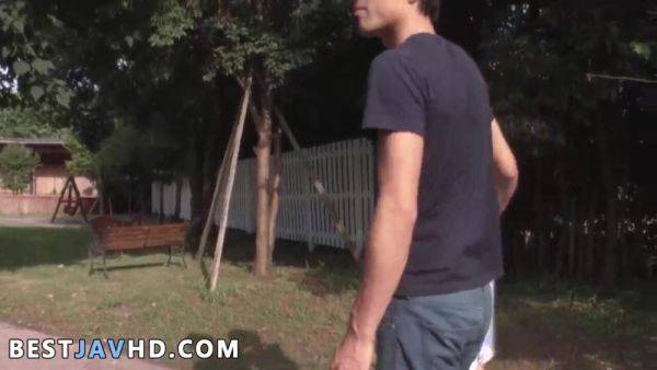 Japanese romping in outdoor with scorching Yuuka Kaede - upornia.com - Japan on v0d.com