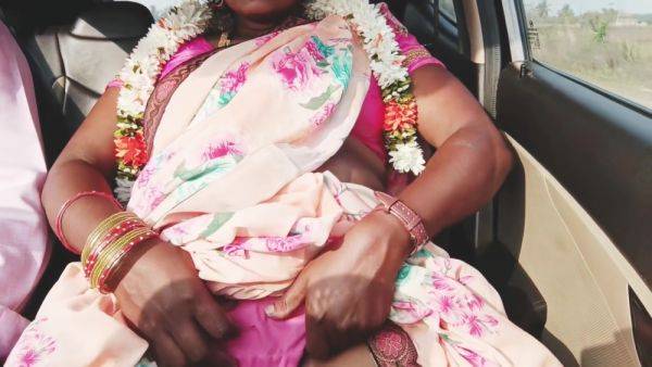 , , Indian Bhabi Car Sex, Telugu Dirty Talks - desi-porntube.com - India on v0d.com