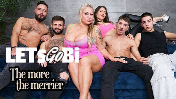 The More, the Merrier! Booty Call Turns into Bisexual Fuck Fest at LetsGoBi - txxx.com on v0d.com