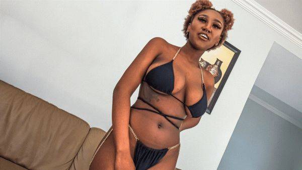 African Casting - Hot Black Babe Bikini Model Audition Interracial Sex - txxx.com on v0d.com