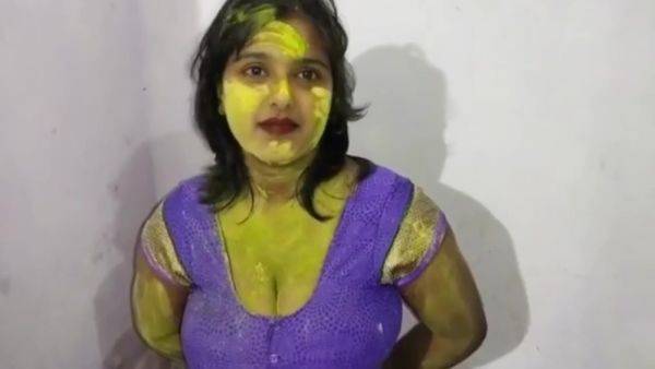 Devar Bhabhi - Indian Holi Sex Hindi Audio - desi-porntube.com - India on v0d.com