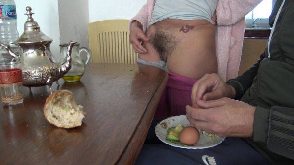 Arabic Woman Shows Hairy Pussy To Her Teen 18+ Stepson - hclips.com on v0d.com