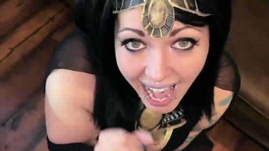 Cinnamon Anarchy - Egyptian Goddess Cleopatra Face Fucked - drtuber.com - Egypt on v0d.com