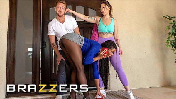 Siri Dahl Jealous over Kira Noir Eyeing Her Husband, Leads to a Steamy Threesome - BRAZZERS - porntry.com on v0d.com