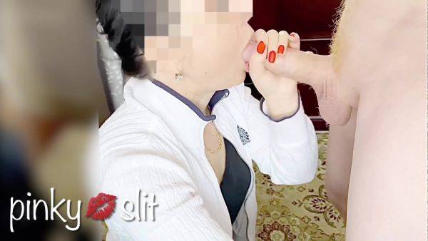 Cleaning Maid Sucked Good With Facial Cumshot Pinkyslit - upornia.com on v0d.com