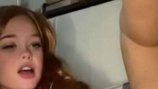 Cute Red-Headed Teen and Huge Dildo - xxxfiles.com on v0d.com