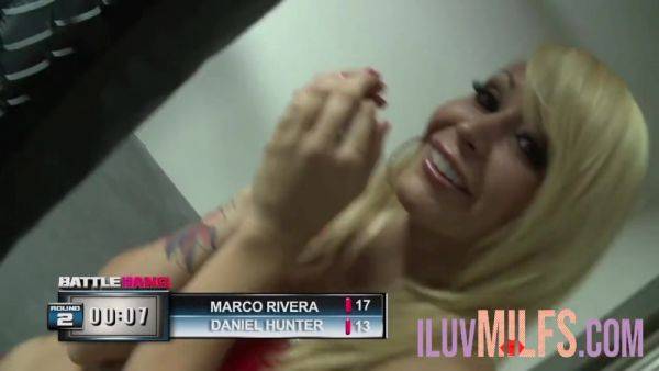 Tattooed blonde loves to fuck and suck big dick - hotmovs.com - Usa on v0d.com