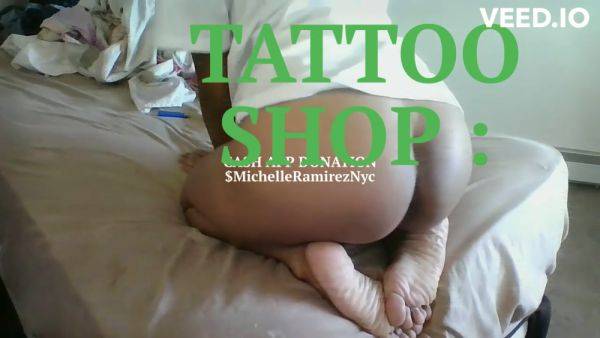 Tattoo Shop Brown Caramel Body Ink - desi-porntube.com - India on v0d.com