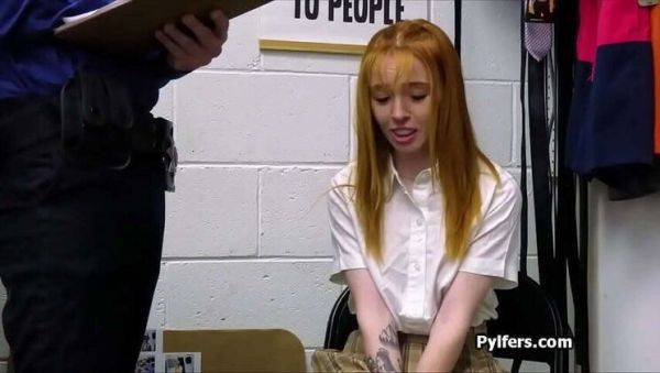 Thoroughly plunged in passionate ginger coed - porntry.com on v0d.com