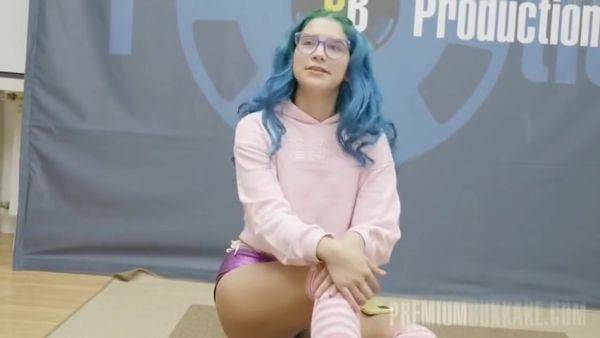 1 Bukkake Interview - Min Galilea - hotmovs.com on v0d.com