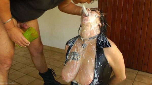Dirty Face Fuck With Yogurt & Milk Pt2 - hclips.com on v0d.com
