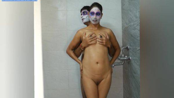 Sapna Takes An Hot Shower With Jiju In Absence Of Her Stepsister - desi-porntube.com - India on v0d.com