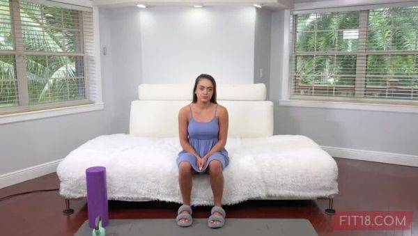 FIT18 - Ashley Anderson - POV Casting Petite Teen With Gymnast Body - veryfreeporn.com on v0d.com