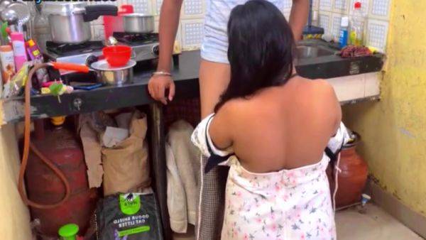 Stepbrother-in-law Fucked Stepsister-in-law In The Kitchen - desi-porntube.com - India on v0d.com