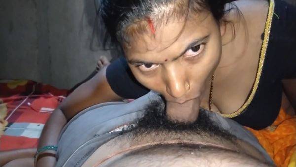 Bhabhi Blowjob In Mouth - desi-porntube.com - India on v0d.com