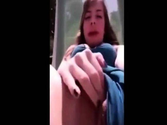 Outdoor masturbation of a naughty amateur girl on a deckchai - drtuber.com on v0d.com