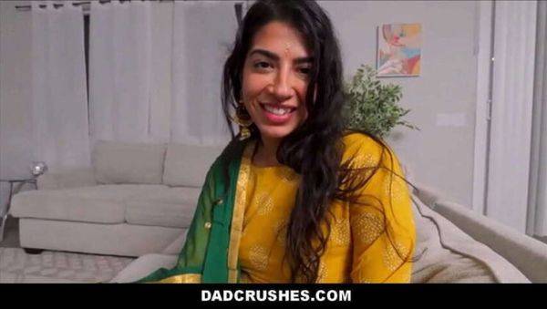 Young Arab Stepsister Experiences Forbidden Passion With White Stepfather - Jasmine Sherni, Joshua Lewis - xxxfiles.com on v0d.com