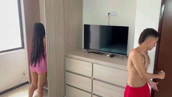 My lovely step-sister browses the closet, I seize the moment to savor her tasty backside. - xxxfiles.com - India on v0d.com