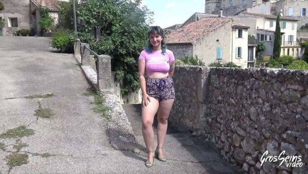 Khala, the naughty teen, goes wild for an outdoor tryst and a creamy finish - xxxfiles.com - France on v0d.com