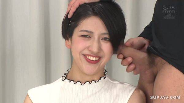 Japanese Babe news announcer must be able to read script under any circumstances - txxx.com - Japan on v0d.com