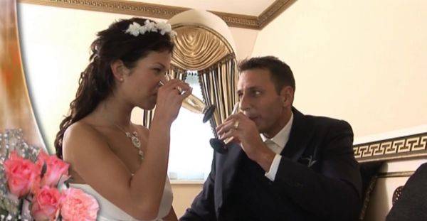 Bride gets intimate with her father-in-law right on her wedding day - xbabe.com on v0d.com