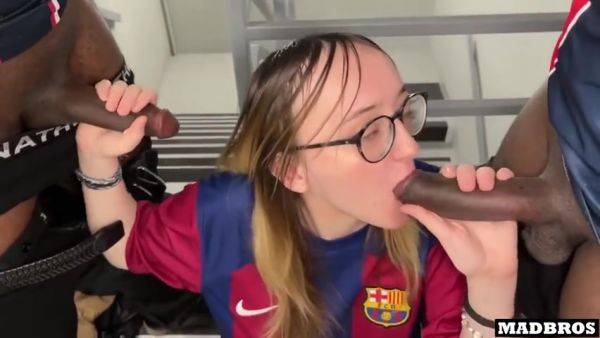 Emejota Barcelona - Supporter Fucked By Psg Fans - videomanysex.com on v0d.com