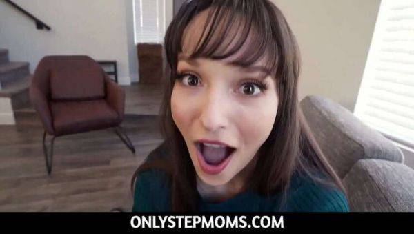 Stepmom Lexi Luna: Multiple Orgasms After Seducing POV with Big Tits - xxxfiles.com on v0d.com