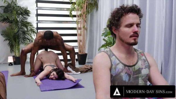 Contemporary Transgressions - Jane Wilde's Interracial Yoga Class Tryst Behind Boyfriend's Back! - porntry.com on v0d.com