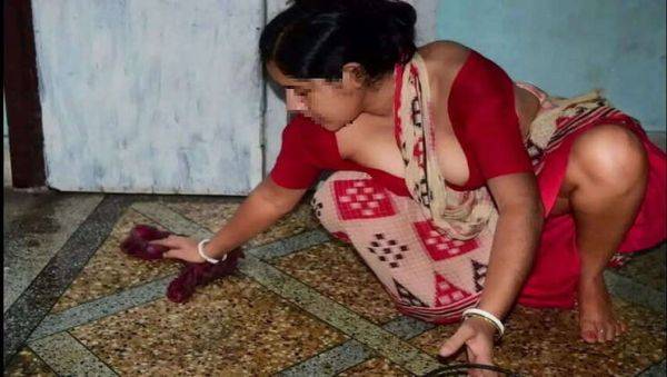 Everbest: Desi Maid Anita's Big Breasts & Sex with House Owner during Wife's Absence - Bengali XXX - porntry.com - India on v0d.com