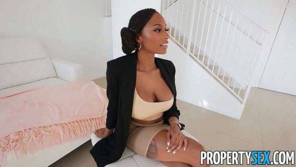 Real Estate Agent Sarai Minx's Debut Hardcore Scene with Big Tits and Big Cock - xxxfiles.com on v0d.com