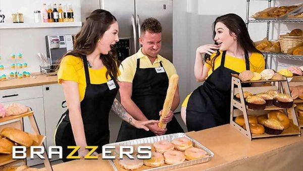 Maddy May and Lily Lou's Naughty Bakery Adventure - Brazzers - veryfreeporn.com on v0d.com