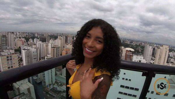 International Pornstar Blackstar & Brazilian IG Star Ariella Ferraz - Interracial Anal Creampie - veryfreeporn.com - Brazil on v0d.com