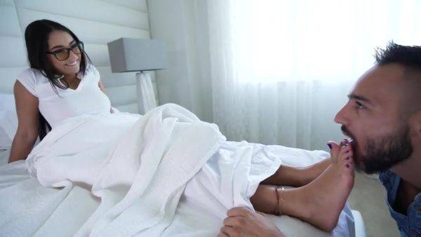 Losing Over Feet - Madison Wilde - videomanysex.com on v0d.com