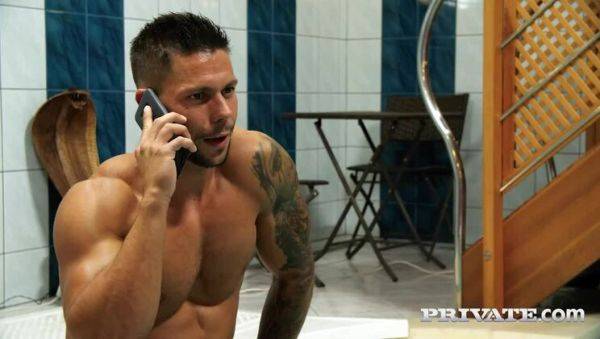Threesome at the Spa - porntry.com on v0d.com