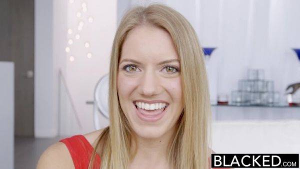 Amateur Blonde Ass Fucked by Huge Black Cock - porntry.com on v0d.com