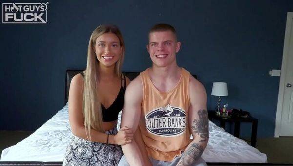 Angelica Foster Sucks and Rides Brock Perry's Big Cock in Hot College Scene - veryfreeporn.com on v0d.com