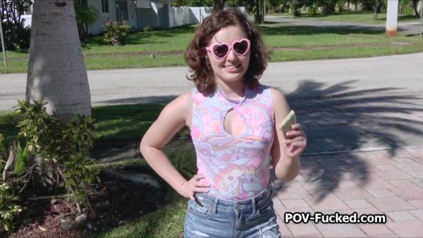 Teenager 18+ Earns Discount On Item Using Her Twat With Tyler Nixon - videomanysex.com on v0d.com