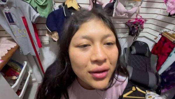 Hot Panty Seller Valentina Gets Fucked Hard in Downtown Lima Market - xxxfiles.com on v0d.com